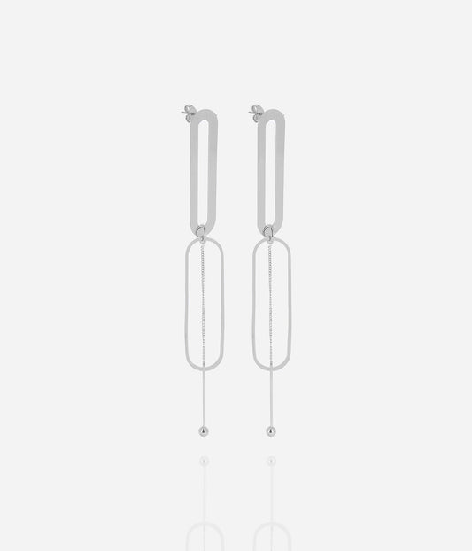Boucles d'oreilles Rebel (Acier)