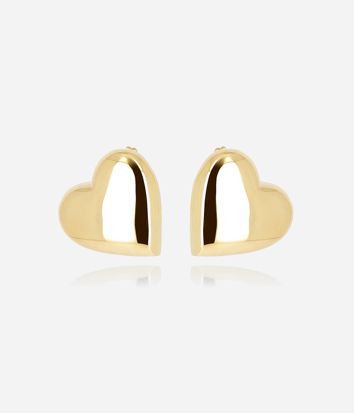 Boucles d'oreilles Célestine (Acier doré)