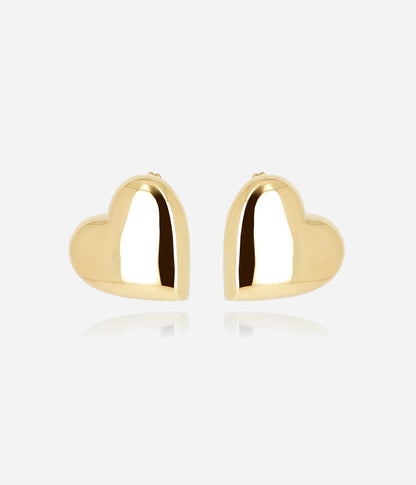 Boucles d'oreilles Célestine (Acier doré)