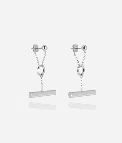 Boucles d'oreilles Furio (Acier)