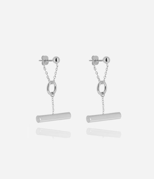 Boucles d'oreilles Furio (Acier)