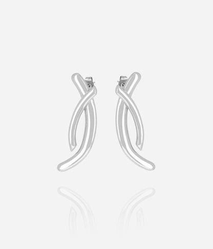 Boucles d'oreilles Apion (Acier)