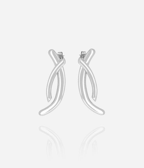 Boucles d'oreilles Apion (Acier)