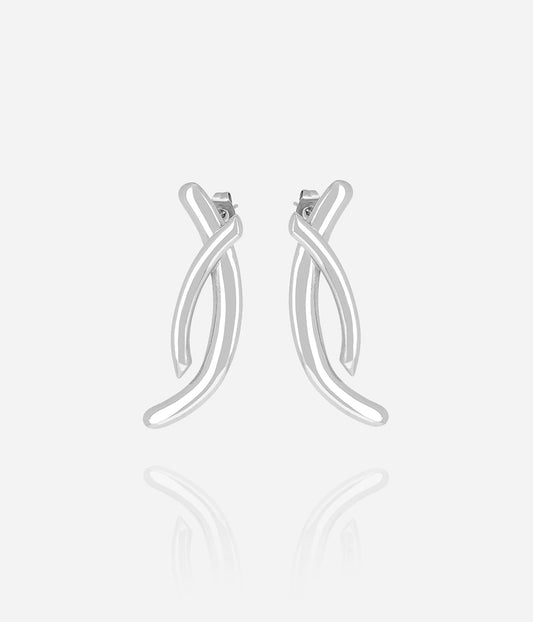 Boucles d'oreilles Apion (Acier)