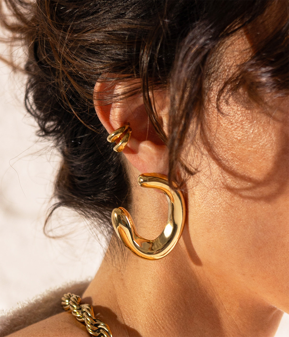 Boucles d'oreilles Tancredi (Acier)