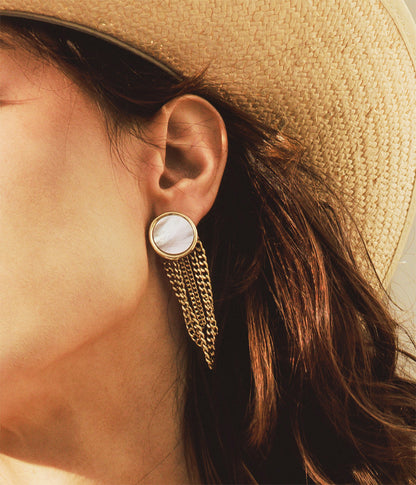 Boucles d'oreilles Wida (Acier)