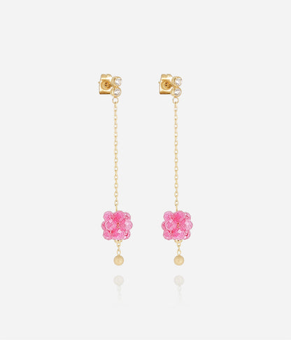 Boucles d'oreilles Bacca (Acier doré)