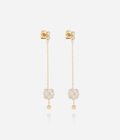 Boucles d'oreilles Bacca (Acier doré)