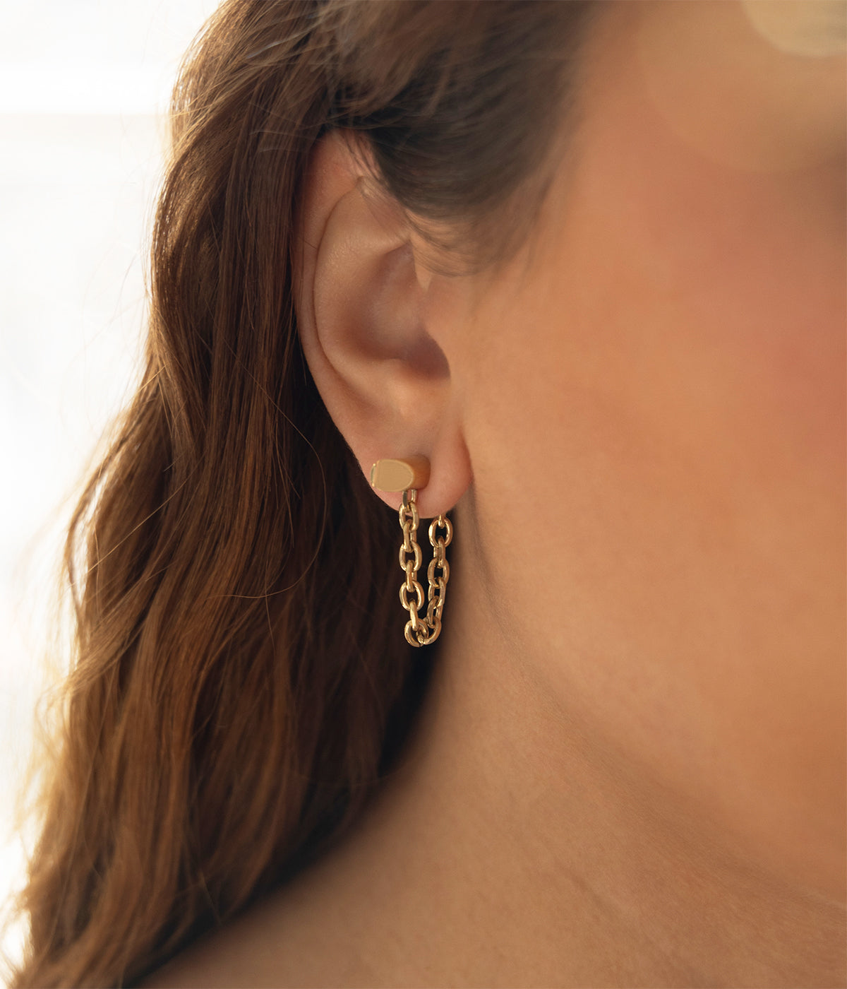 Boucles d'oreilles Irisu (Acier)