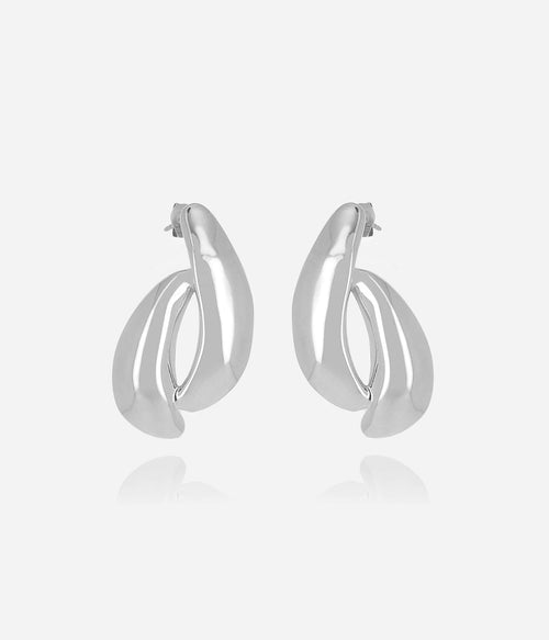 Boucles d'oreilles Eglia (Acier)
