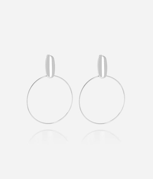 Boucles d'oreilles Brittany (Acier)