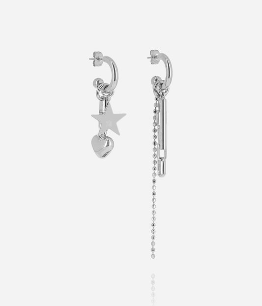 Boucles d'oreilles Cure (Acier)