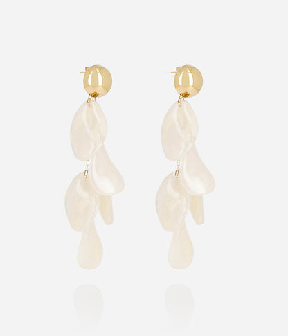 Boucles d'oreilles Keru (Acier doré)