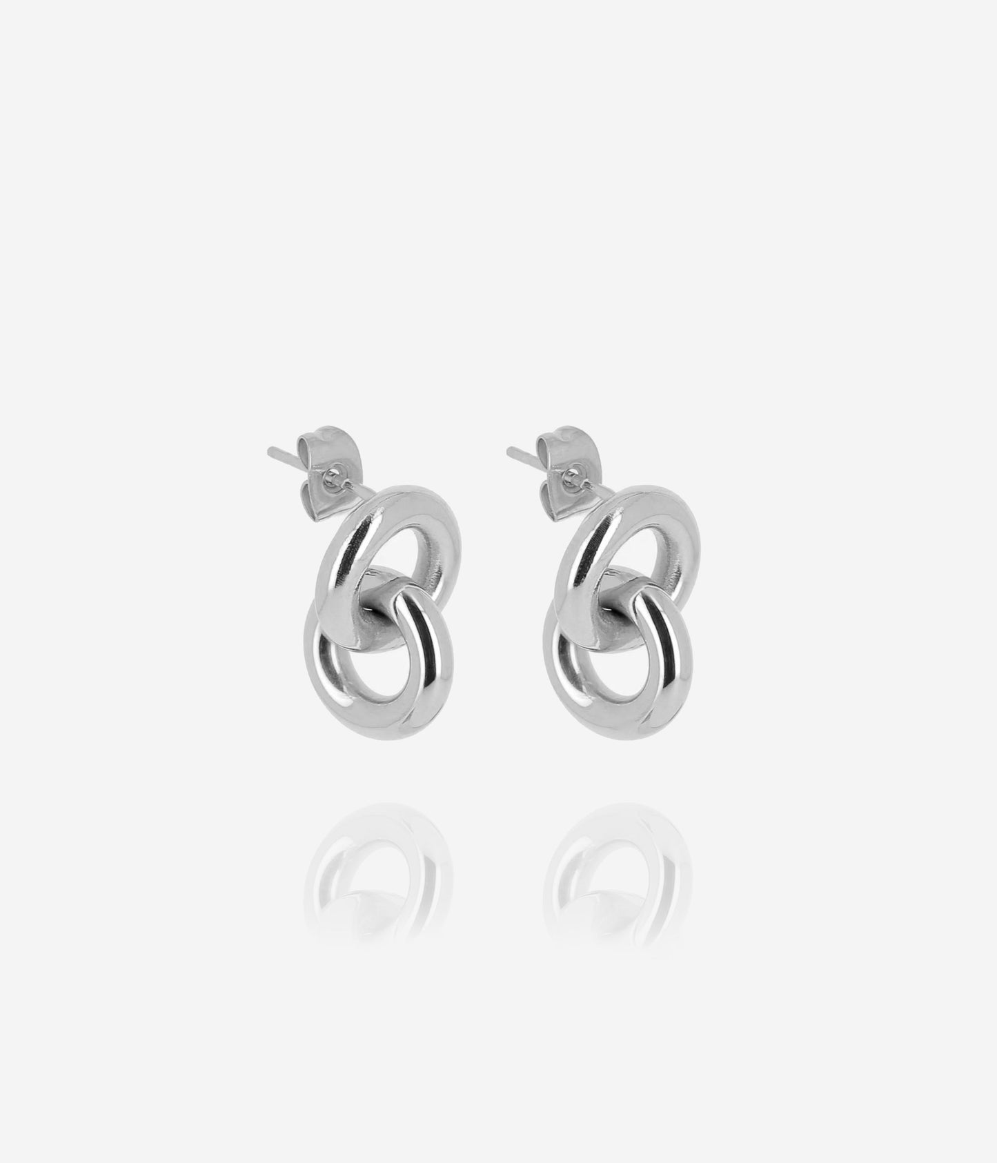 Boucles d'oreilles Menti (Acier)