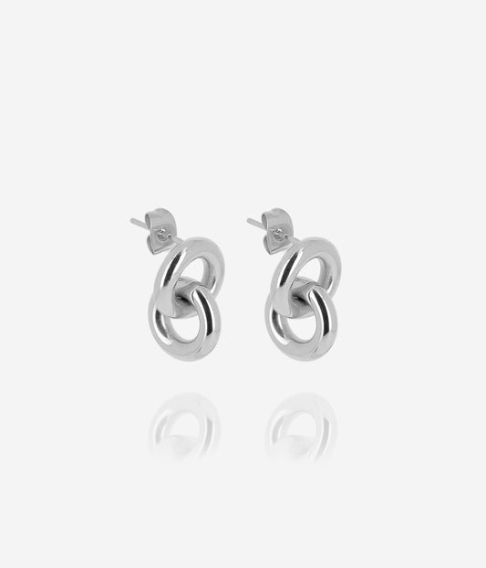 Boucles d'oreilles Menti (Acier)