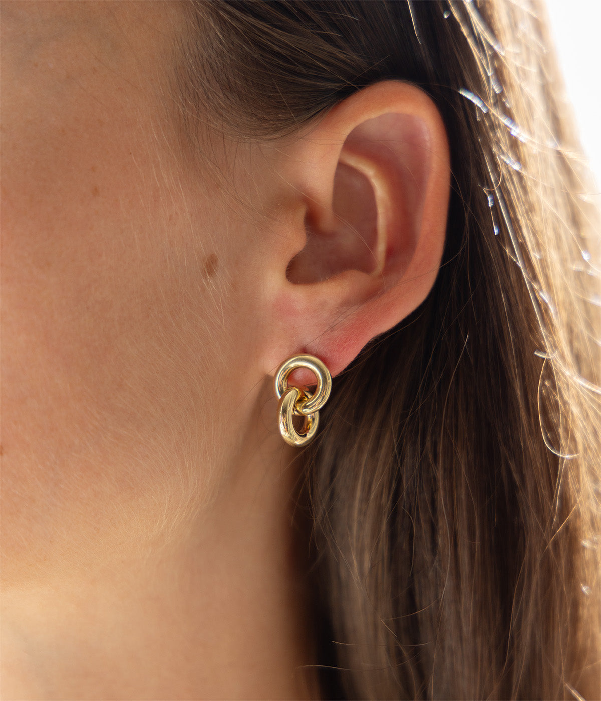 Boucles d'oreilles Menti (Acier)