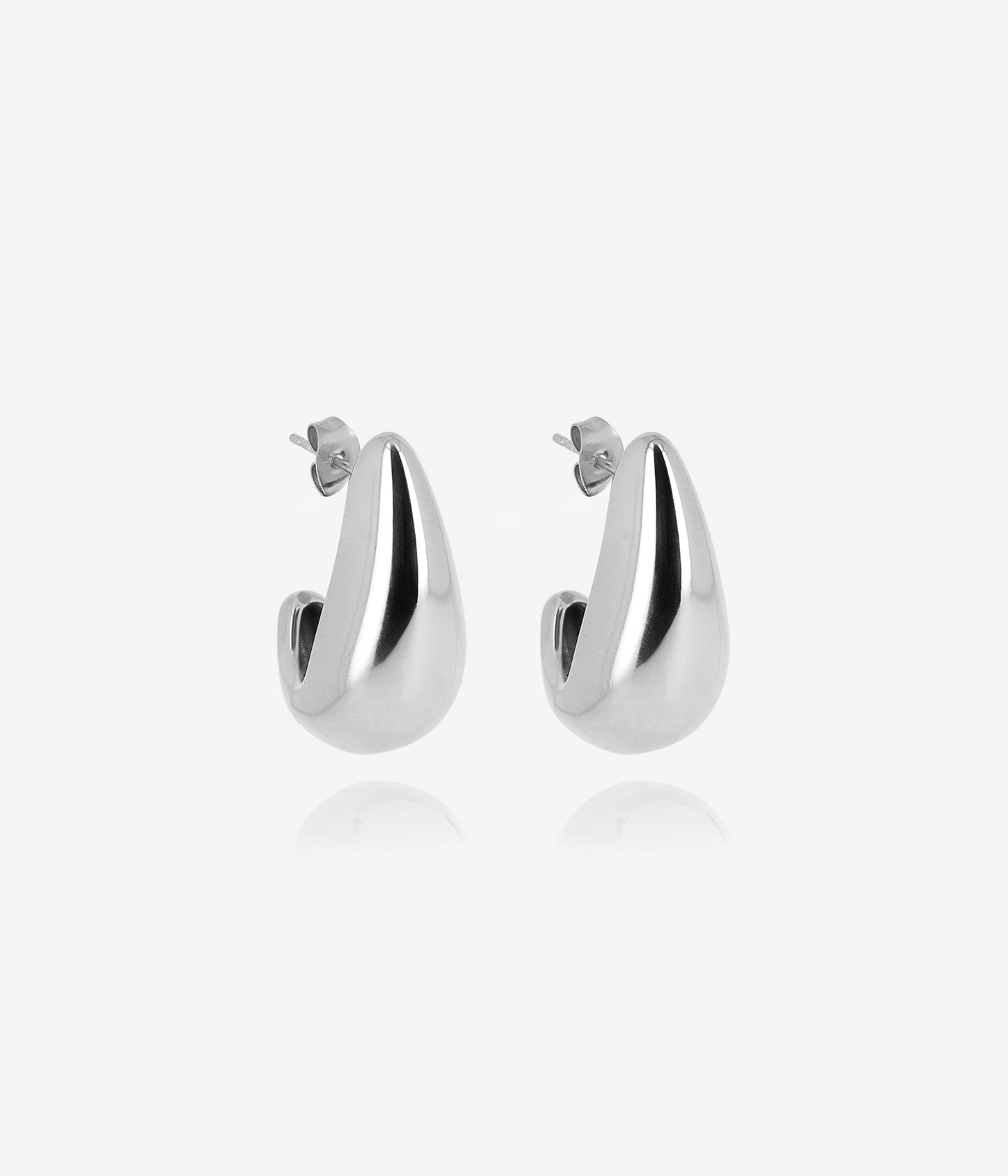 Boucles d'oreilles Agua (Acier)