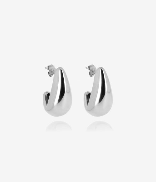 Boucles d'oreilles Agua (Acier)