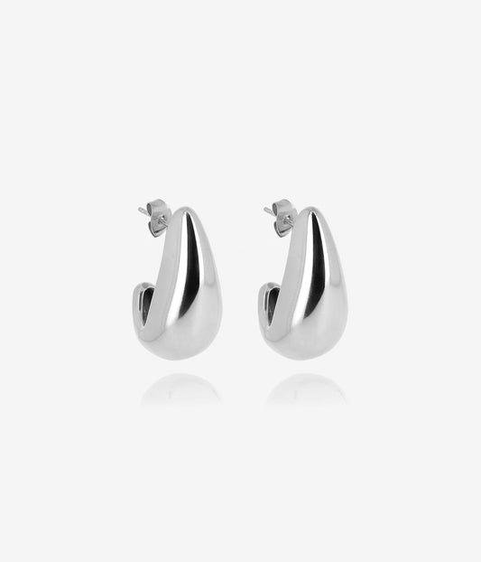 Boucles d'oreilles Agua (Acier)