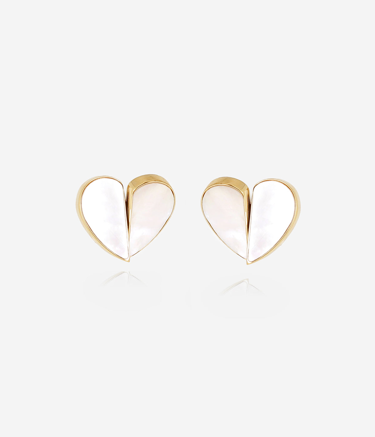 Boucles d'oreilles Basilio (Acier doré)