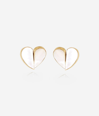 Boucles d'oreilles Basilio (Acier doré)