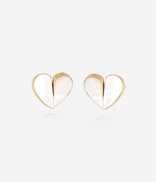 Boucles d'oreilles Basilio (Acier doré)