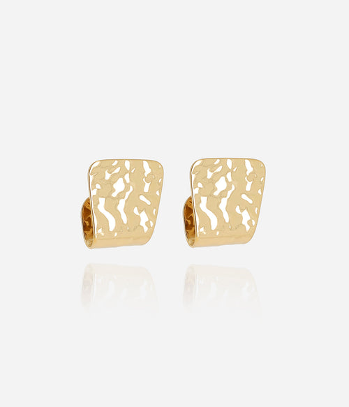 Boucles d'oreilles Andeos (Acier doré)