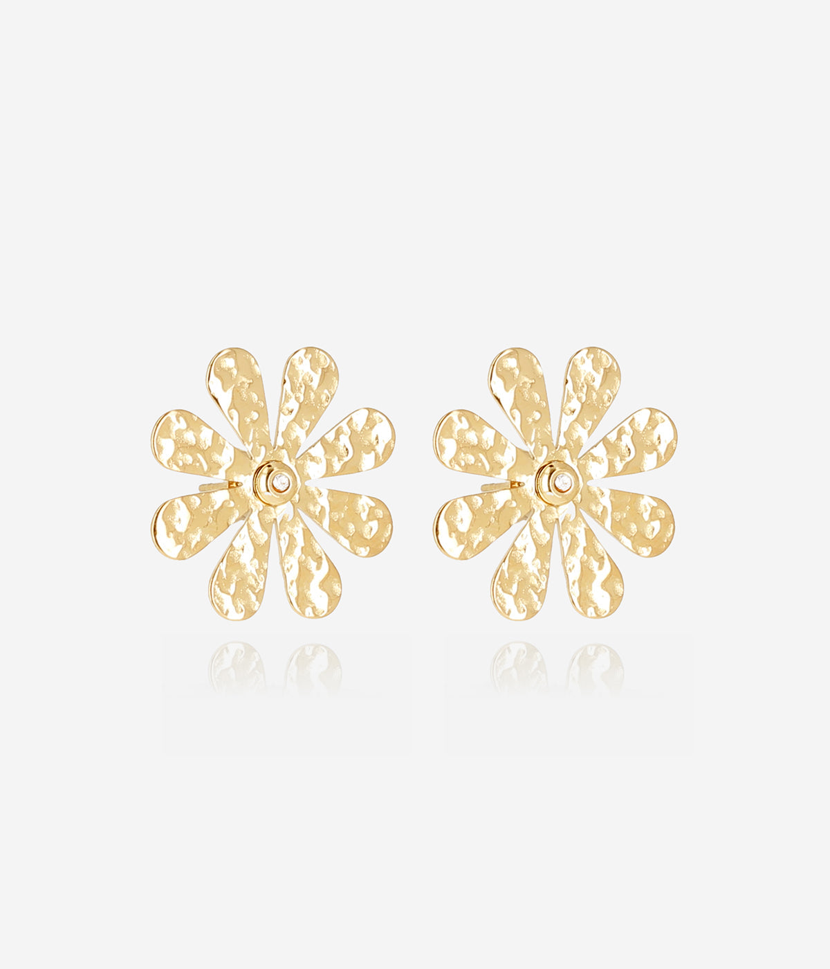 Boucles d'oreilles Ritsa (Acier doré)