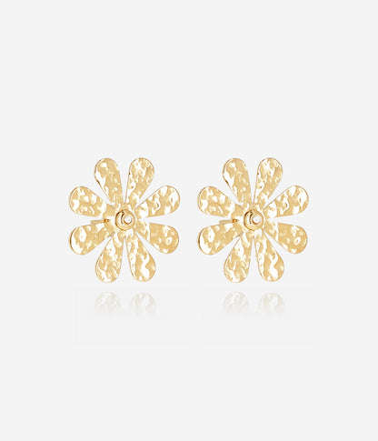 Boucles d'oreilles Ritsa (Acier doré)