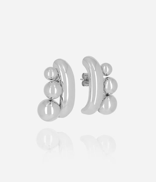 Boucles d'oreilles Veta (Acier)