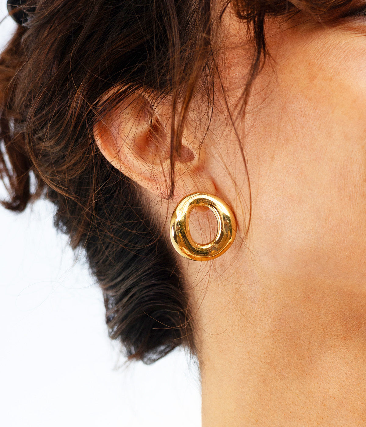 Boucles d'oreilles Cesira (Acier)