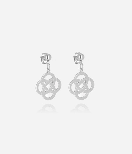 Boucles d'oreilles Infini (Acier)