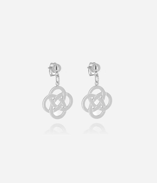 Boucles d'oreilles Infini (Acier)