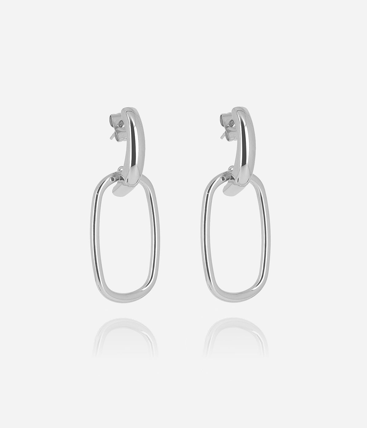 Boucles d'oreilles Miro (Acier)