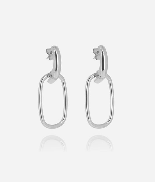 Boucles d'oreilles Miro (Acier)