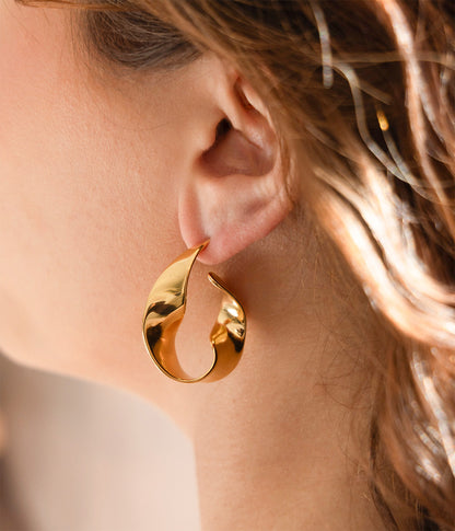 Boucles d'oreilles Pinelopi (Acier)