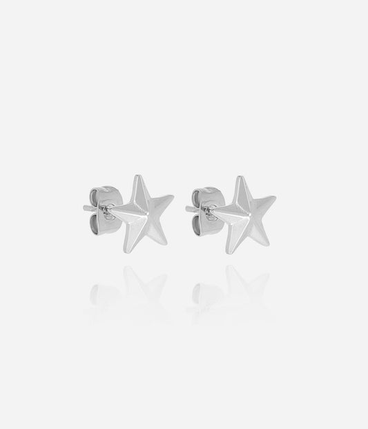 Boucles d'oreilles Delta (Acier)