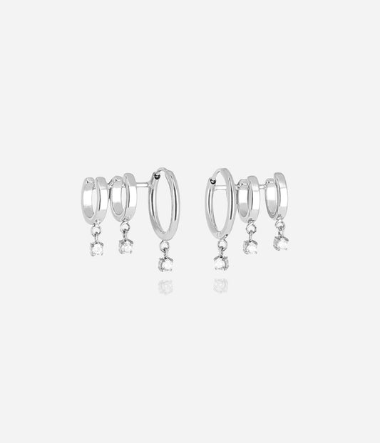 Boucles d'oreilles Leti (Acier)