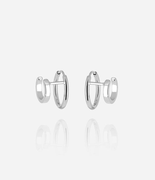 Boucles d'oreilles Ancila (Acier)