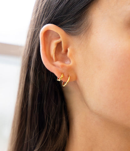 Boucles d'oreilles Ancila (Acier)