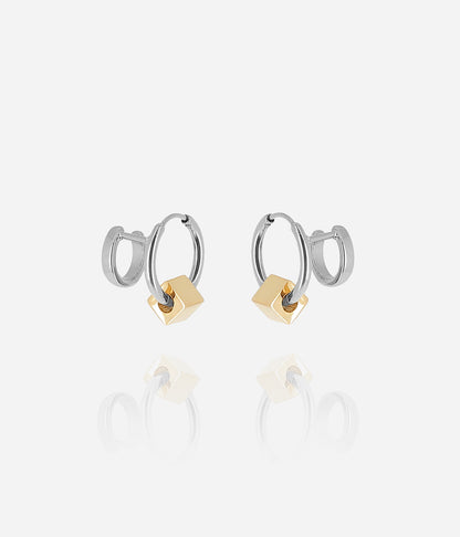 Boucles d'oreilles Gilda (Acier)
