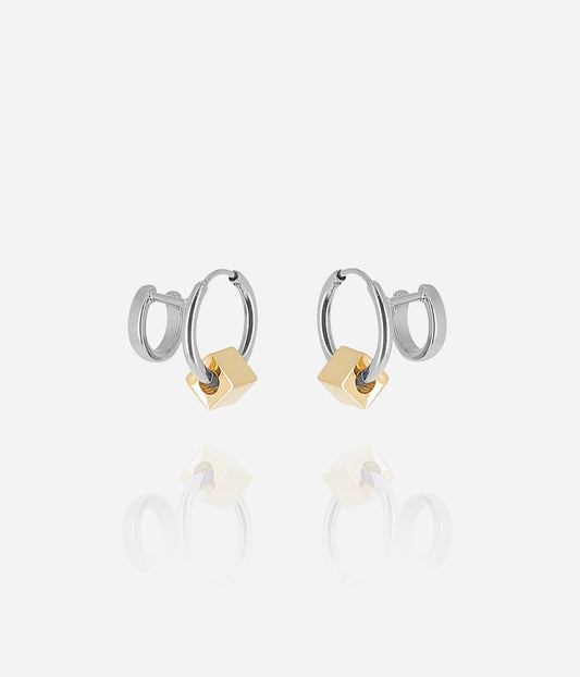 Boucles d'oreilles Gilda (Acier)