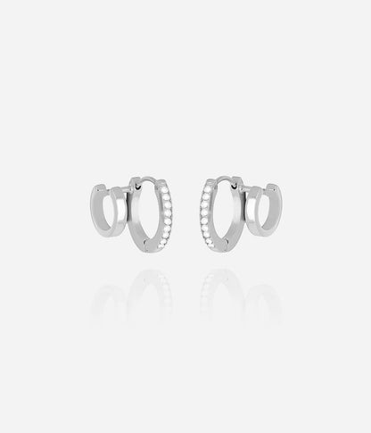 Boucles d'oreilles Uria (Acier)