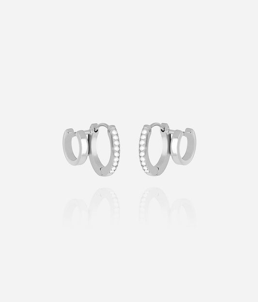 Boucles d'oreilles Uria (Acier)
