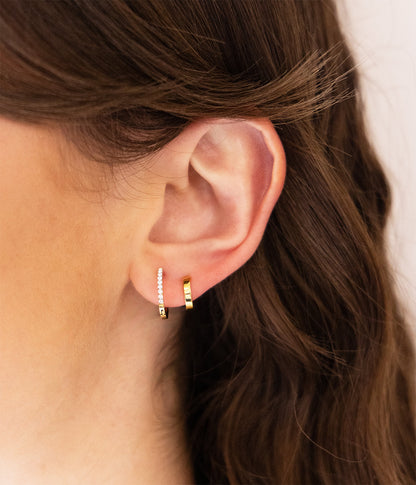 Boucles d'oreilles Uria (Acier)