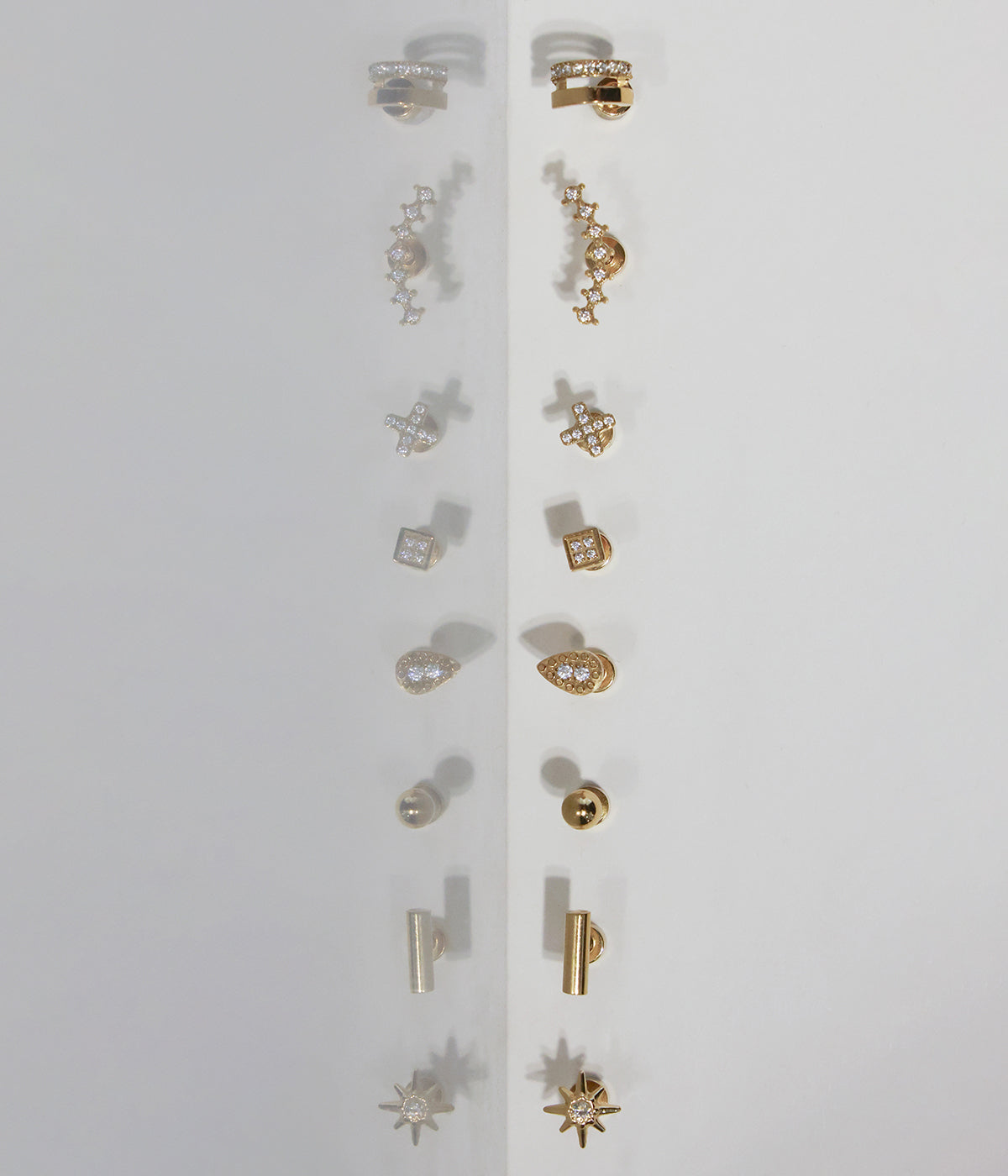 Piercing Melbourne (Acier doré)