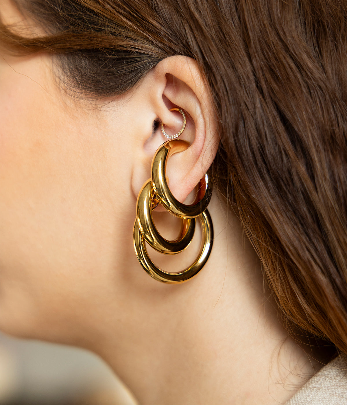 Earcuff Carly (Acier)