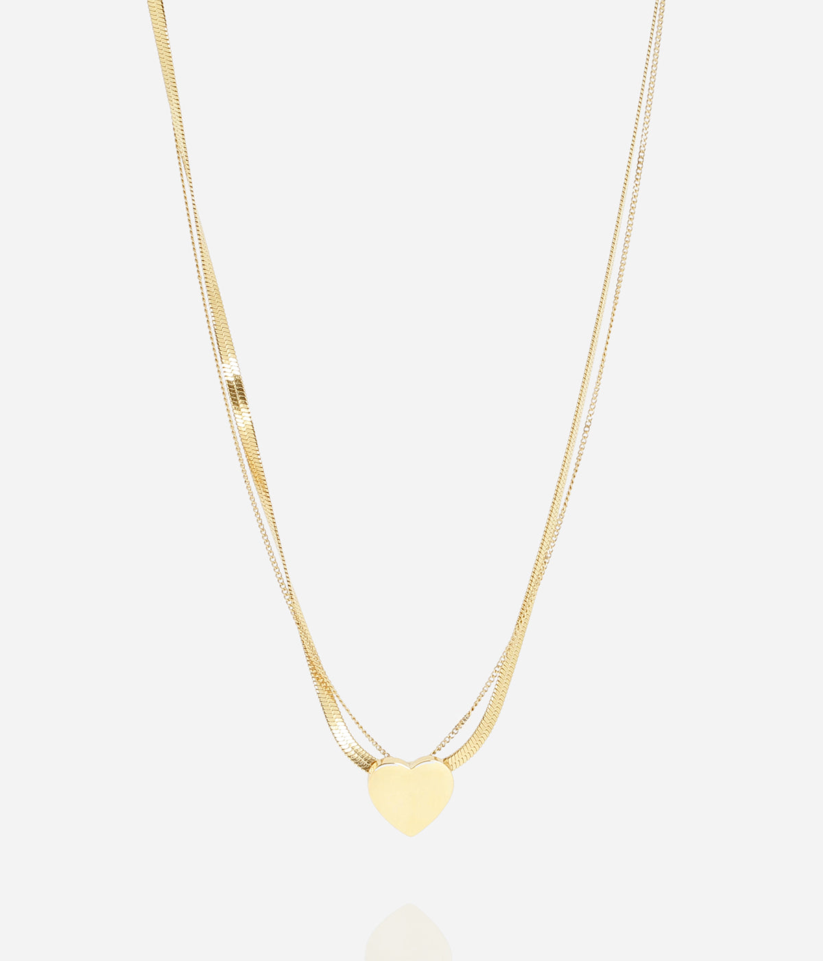 Collier Juza (Acier doré)