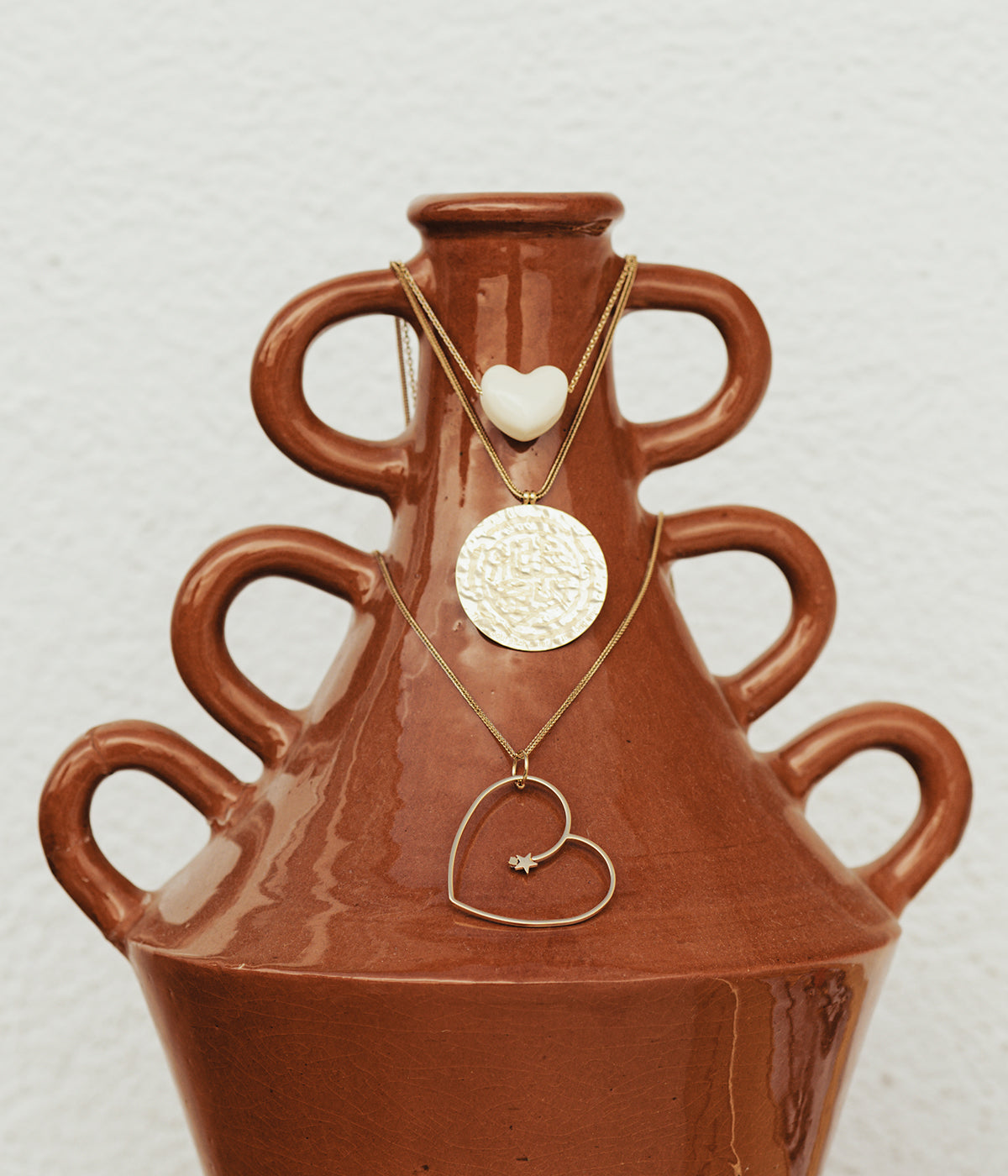 Collier Valentin (Acier doré)