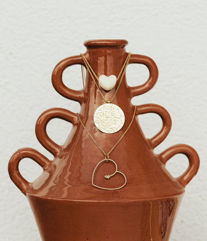 Collier Valentin (Acier doré)